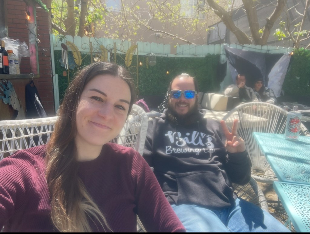 Luke and Naomi at Alt-Zelea Fest in Downtown Wilmington 2024