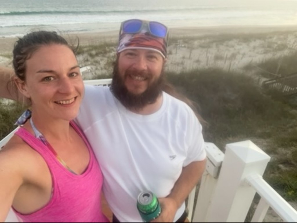 Luke and Naomi in Emerald Isle