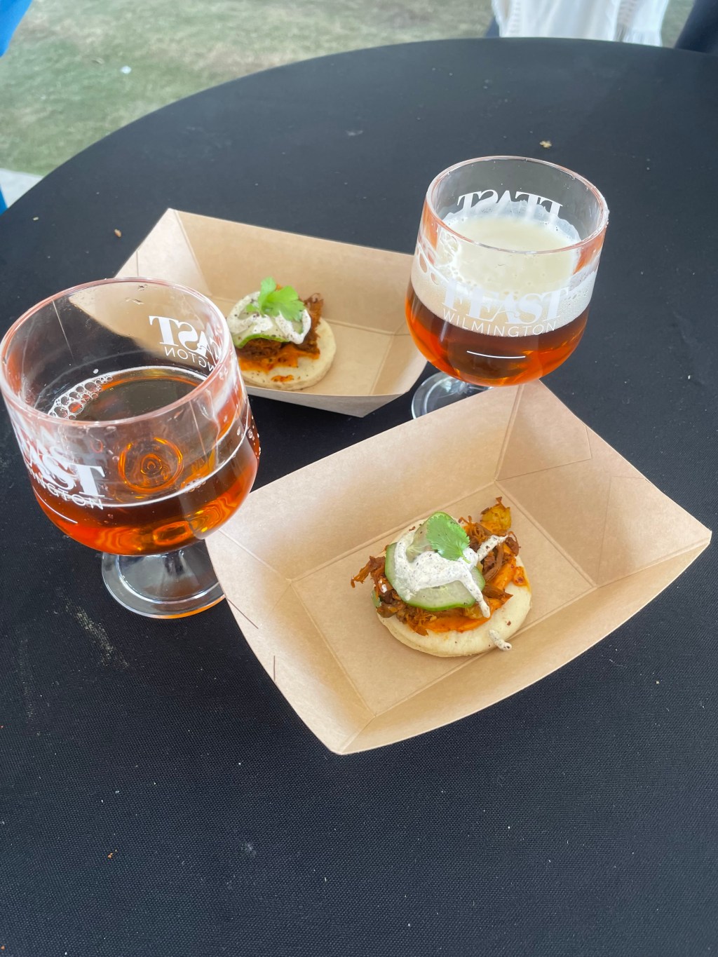 Food and Drink from Front Street Brewery as part of Feast Wilmington