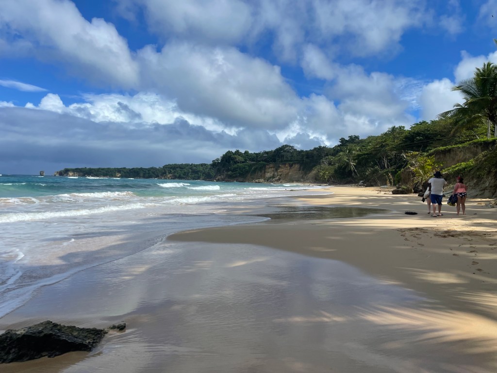 Beautiful beach in the Dominican Republic