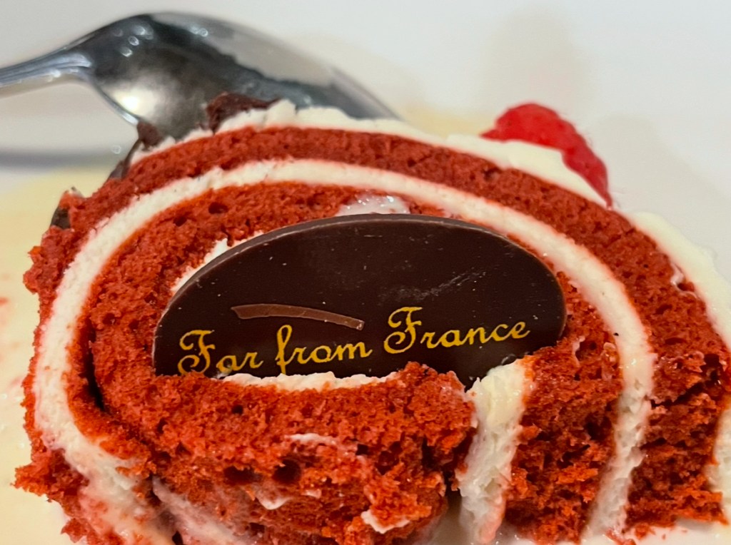 Dessert From Far From France on New Year's Eve